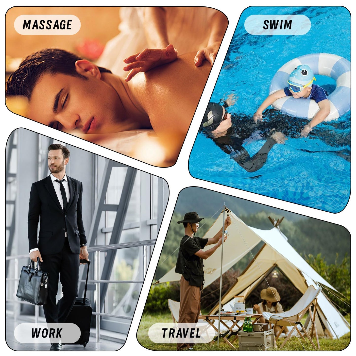 30 Stück Einweg Tanga Einweg Höschen Männer, String Weiche, für Männer Spa Tanga Unterwäsche, tägliche Anwendung und andere Körperpflege (DE/NL/SE/PL, Alter, Einheitsgröße, Schwarz)