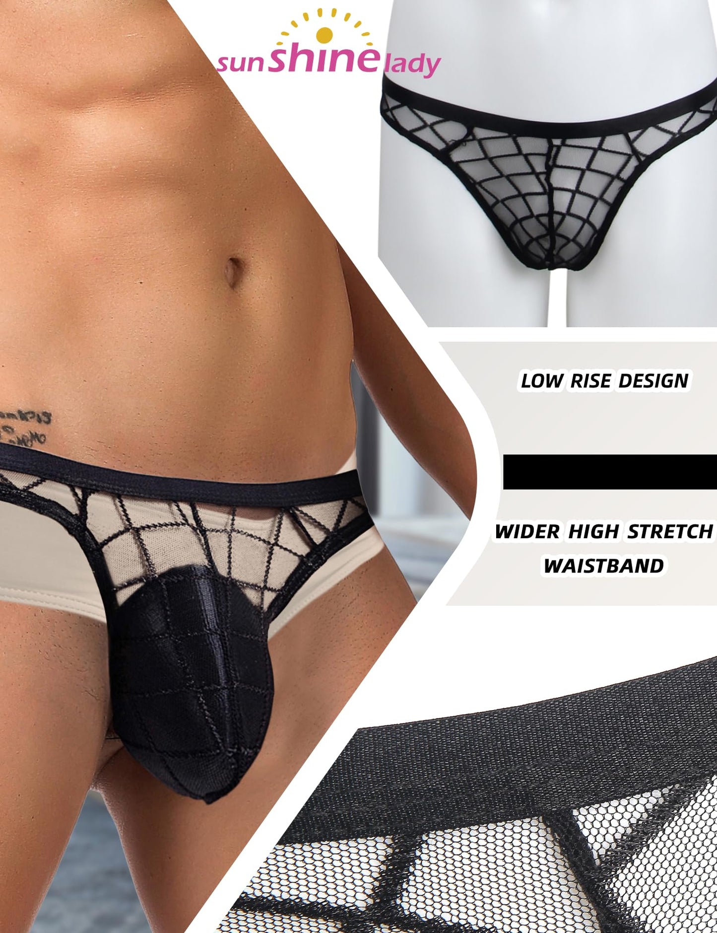 String Tanga Männer  Unterhose - Pouch