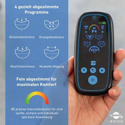 axion® Stim-Pro I-3000 Beckenbodentrainer - Mann. Medizinprodukt nach MDR